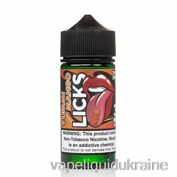 Vape Ukraine Yummi Mango - LICKS Roll Upz - 100mL 6mg